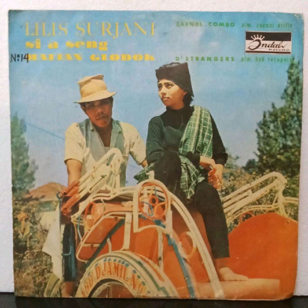 Vinyl Piringan Hitam 12 inch Lilis Surjani - Si A Seng Matjan Glodok