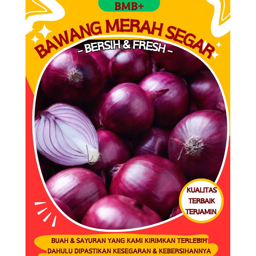 

BMB+ Bawang Merah 250gr Kualitas terbaik / Bawang Merah Asli Gunung Talang