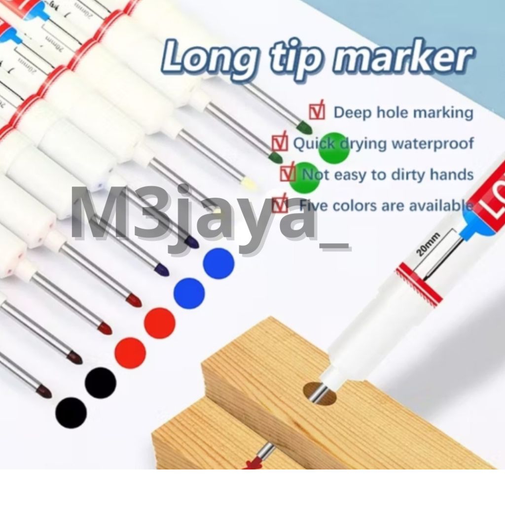 

spidol long tip marker