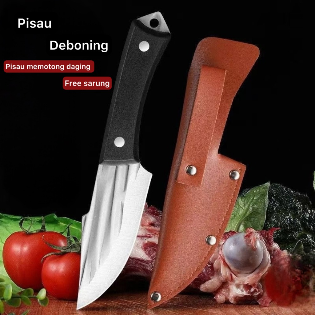 Pisau Dapur Deboning / Pisau Sarung Serbaguna Pisau Dapur Daging Dan Memisahkan Daging Dari tulang T