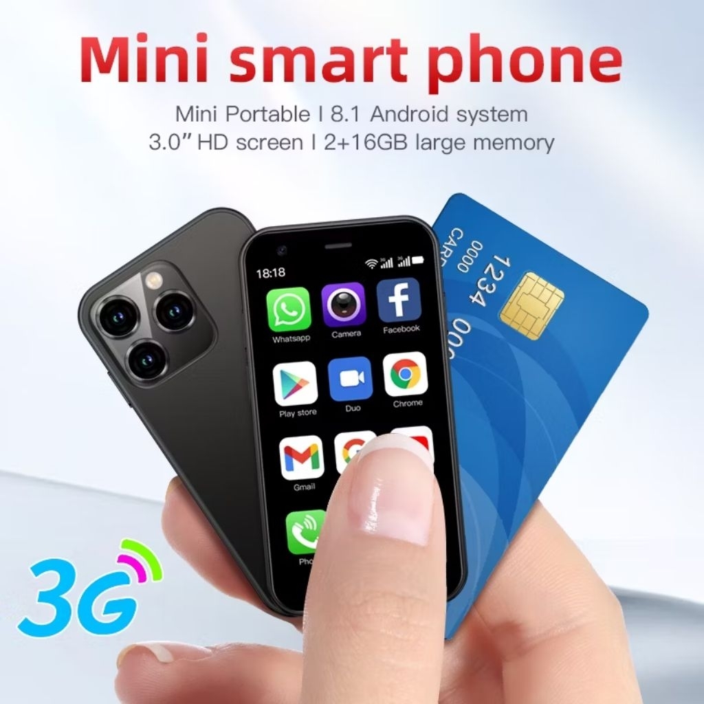 #electronic #gadget #smartphone #android Mini Smartphone SOYES xs15 | FREE CLEAR CASE + SCREEN PROTE