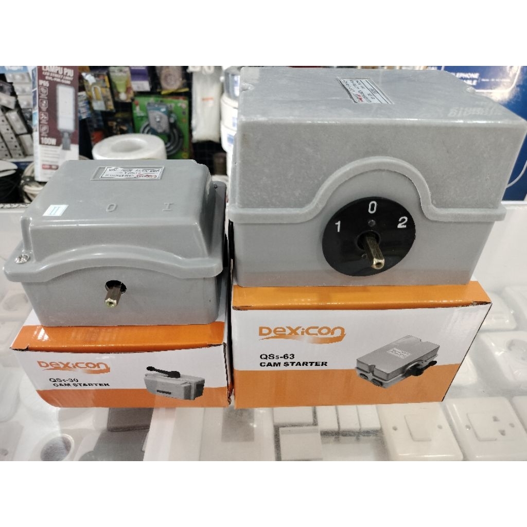 DEXICON QS5-30 QS5-63 CAM STARTER ENGKEL STARTER 30A 63A