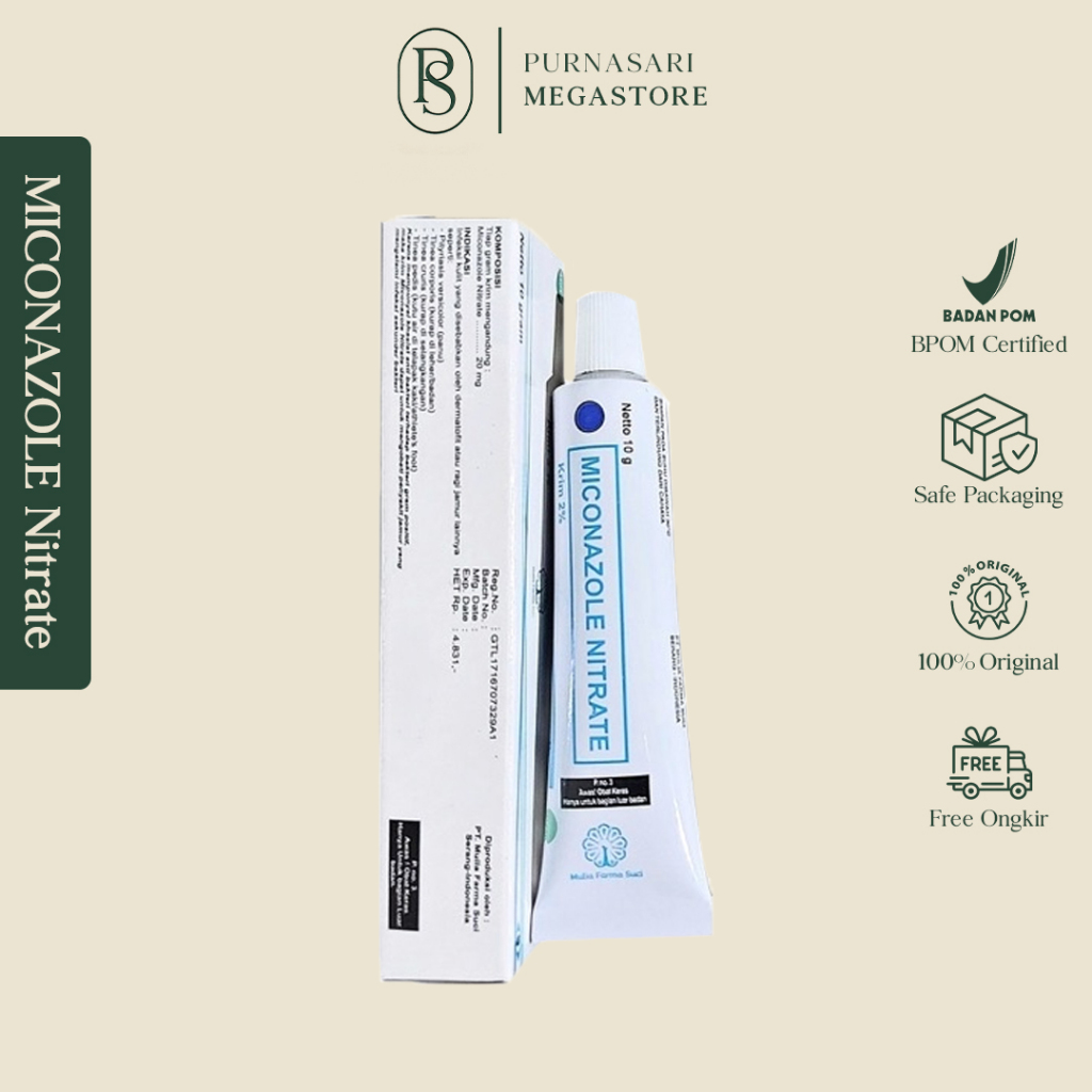 MICONAZOLE NITRATE Cream PT. Mulia Farma 10gr