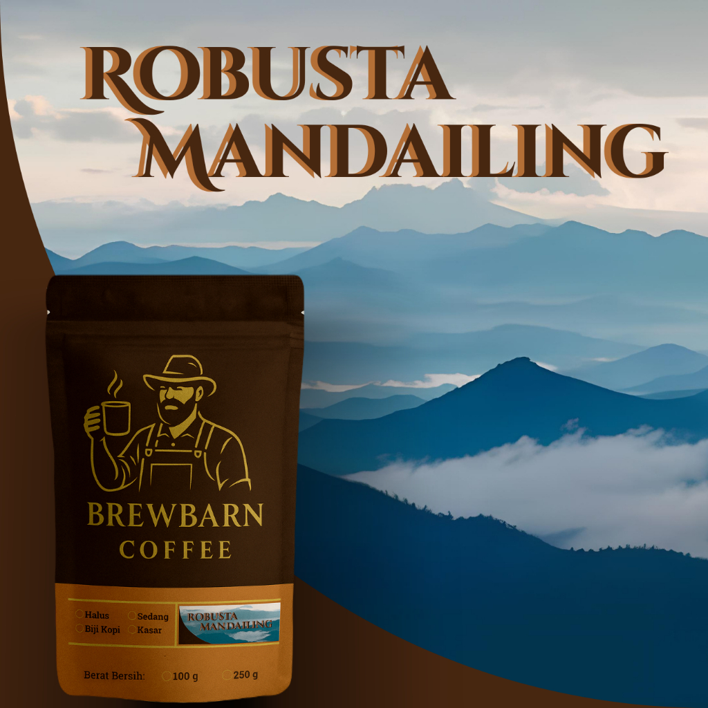 

BrewBarn Coffee || Kopi Robusta Mandailing