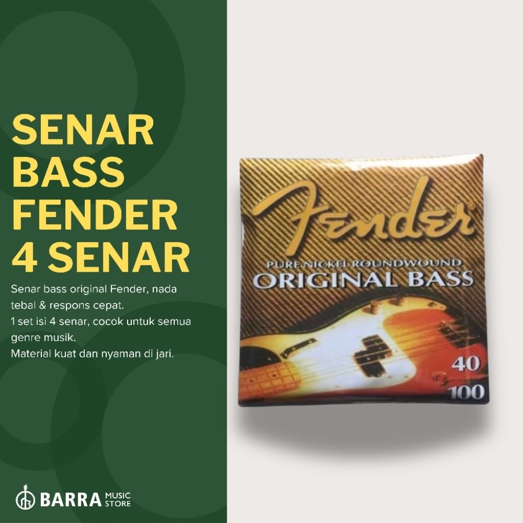 Senar Bass Fender 4 Senar Bass String