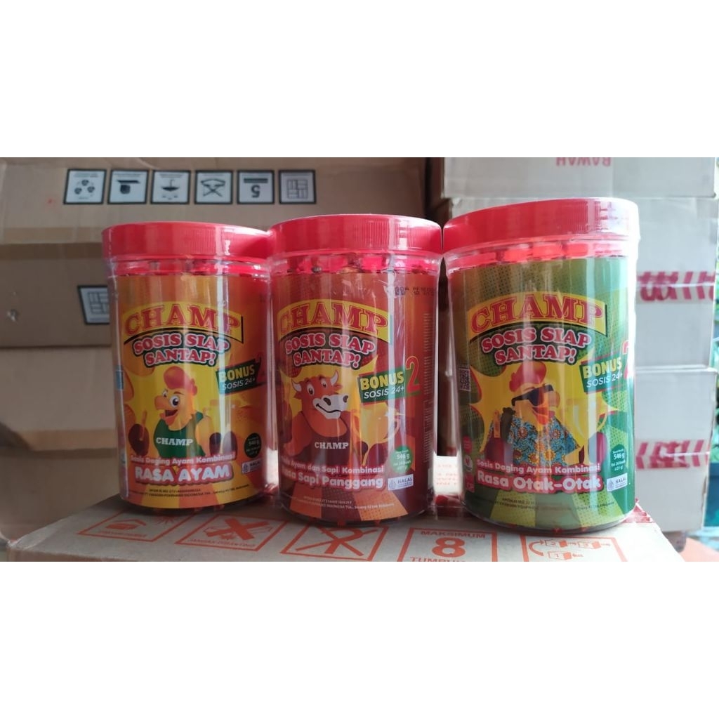 

SOSIS CHAMP ISI 24+2 SIAP MAKAN