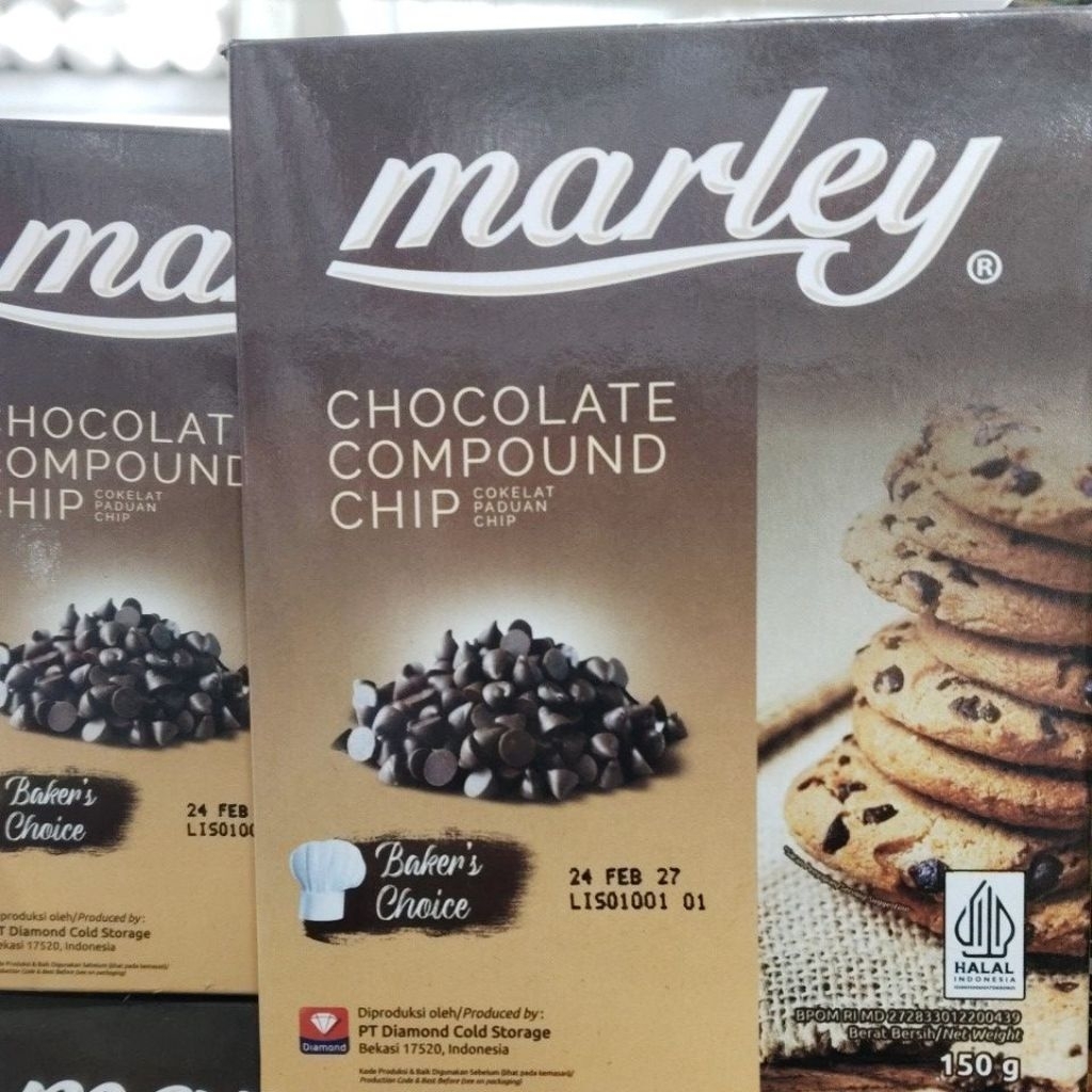 

Marley Chocochip kemasan 150gr