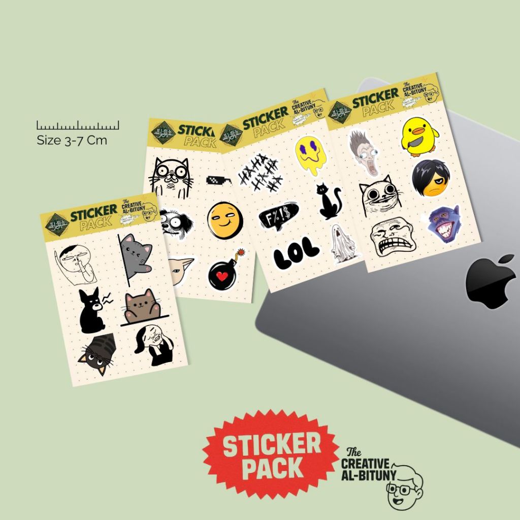 

Stiker Pack Meme Cute SPK-01 - Stiker Vinyl High Quality Vol 1