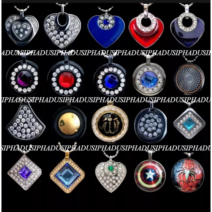 Kalung Kesehatan Quantum Pendant Asli Bersertifikat - Kalung Terapi Pria Wanita Quantum Pendant