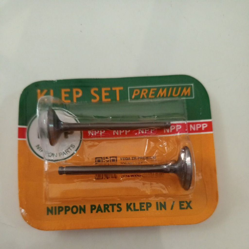 Klep Set Premium NPP Motor VEGA ZR / VEGA R NEW / JUPITER Z (5D9-601-11-PRM) Original NPP