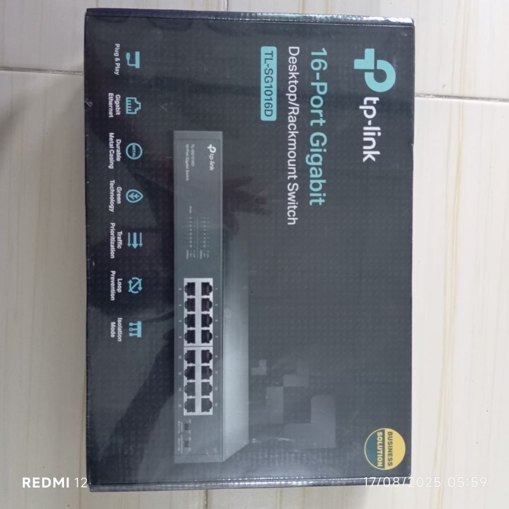 Hub Tplink 16 Port Gigabit Switch Baru