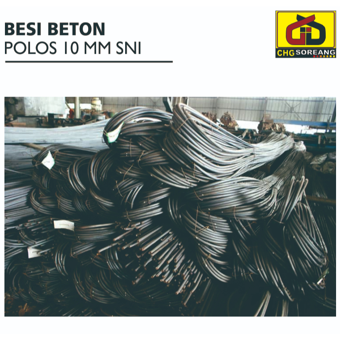 Besi beton polos 10 mm SNI