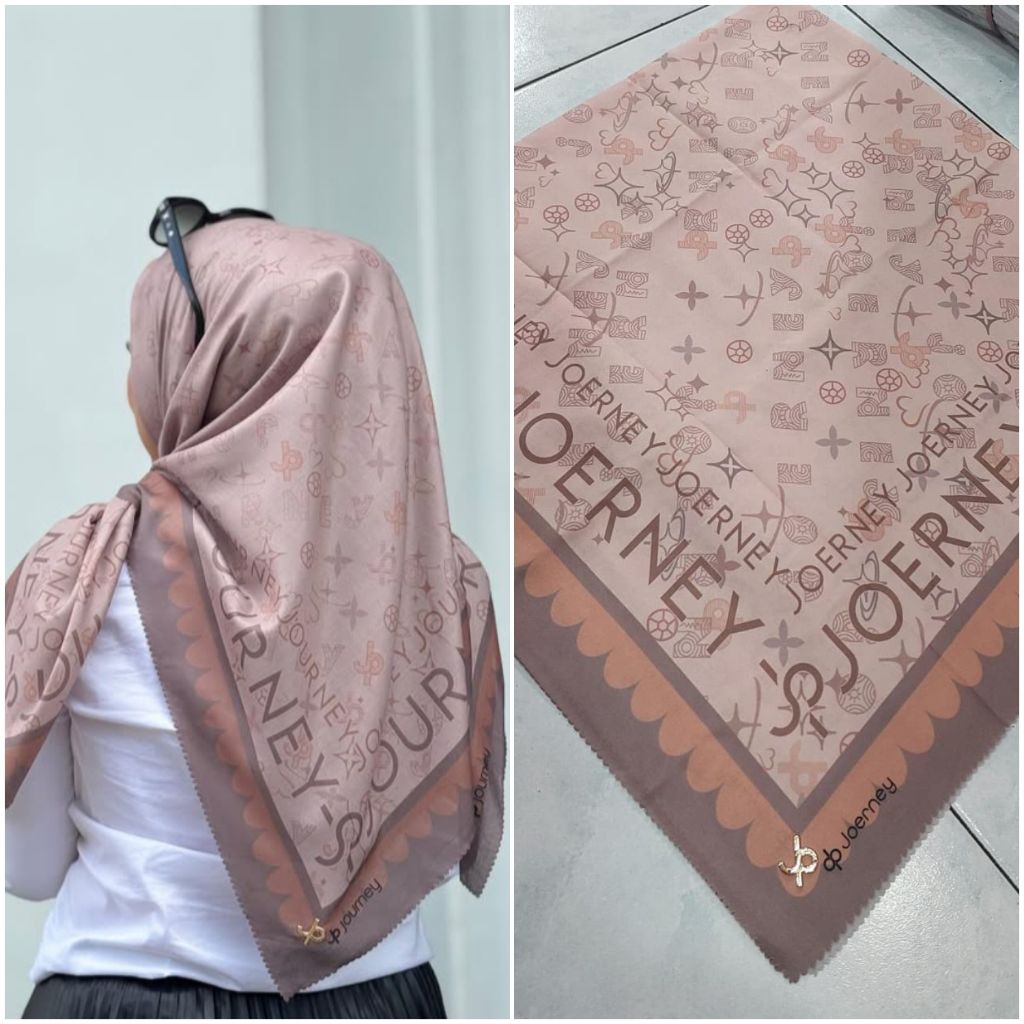 Hijab Kerudung SegiEmpat jp jurney journey dbeauty Livin  Vanilla Series  Rossa timy kareem kw Aluna