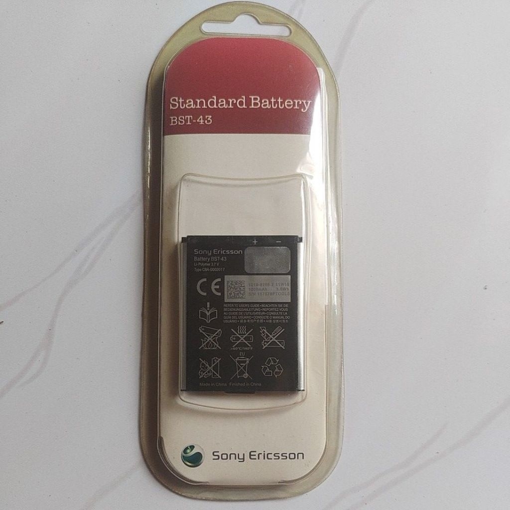 Baterai original Sony Ericsson BST-43 baru