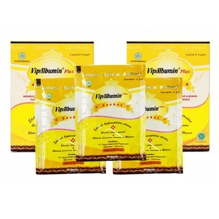 [PROMO] Vipalbumin PLUS Box isi 3 Sachet / VIPAlbumin Sachet