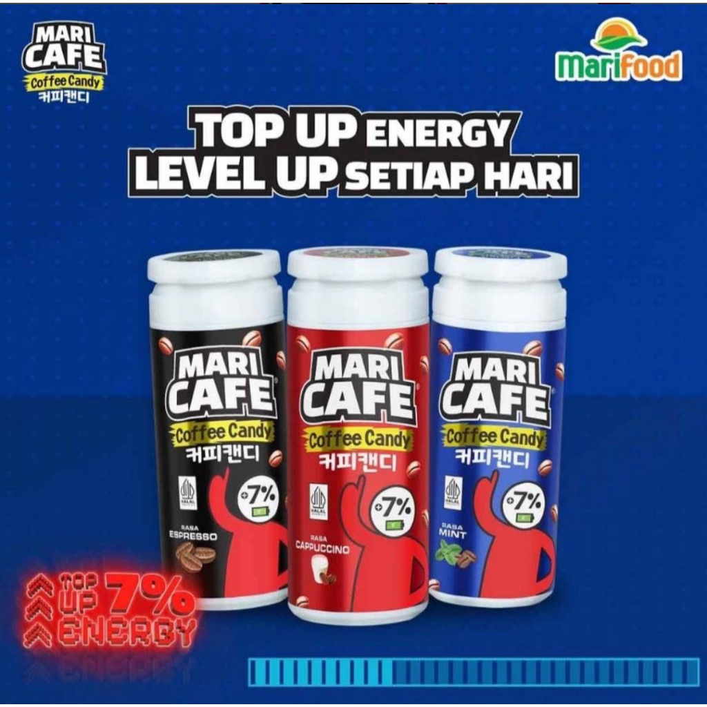 

MARICAFE Permen kopi rasa kopi 35gr