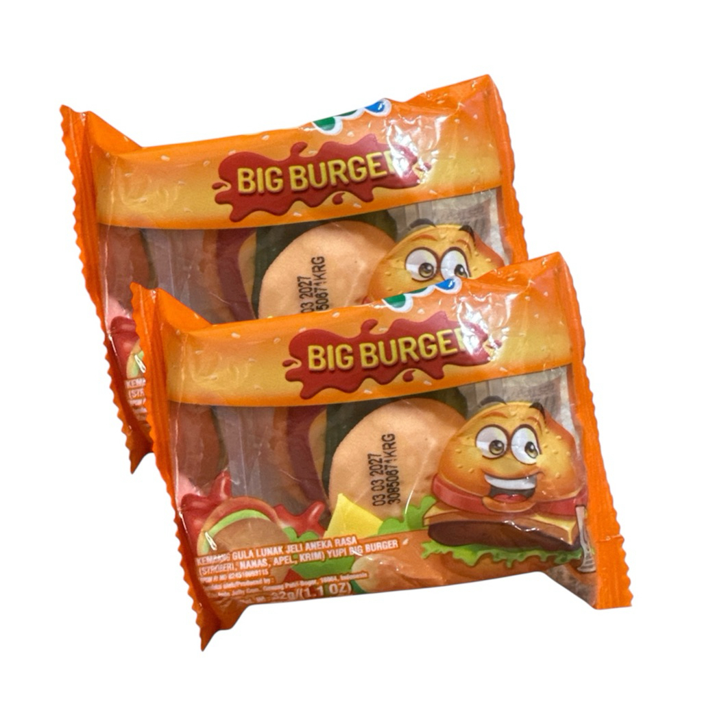 

Yupi Big Burger 2 pcs x 32 gr