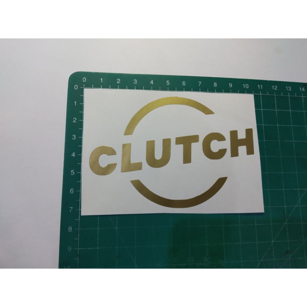 

stiker cutting clutch