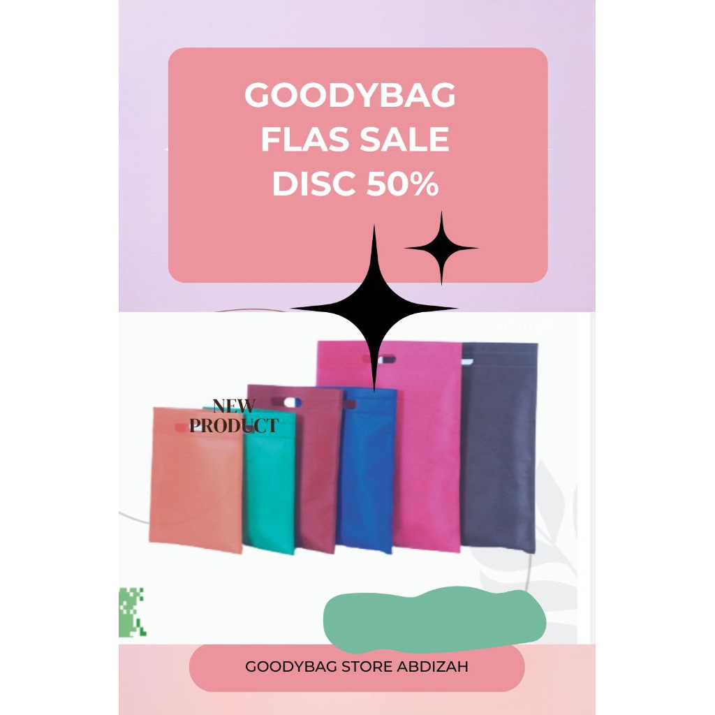 

TAS SPOUN GROSIR TAS GODIEB BAG SOUVENIR BAHAN ALUS DAN TEBAL 20×26