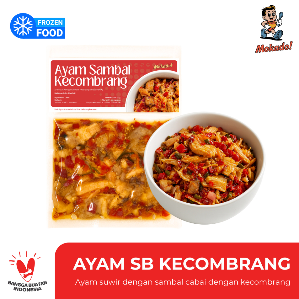 

Mokado Ayam Sambal Kecombrang 90gr