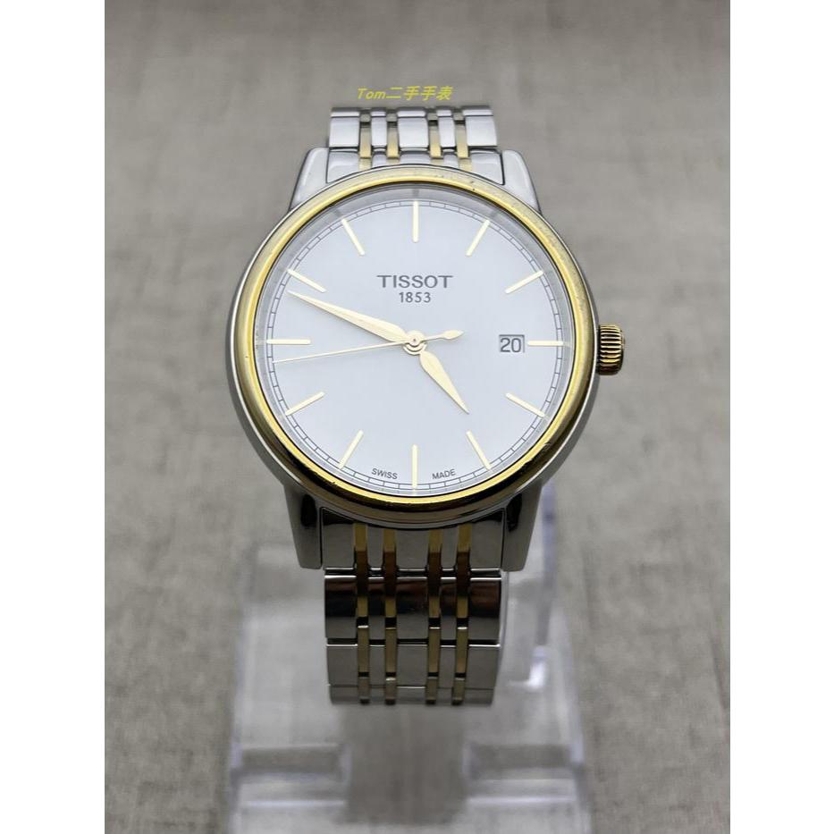 Tissot Carson Dual Tone - Jam Tangan Pria Elegan, Original Preloved