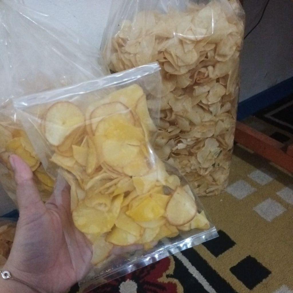

Keripik singkong rasa jagung bakar kiloan