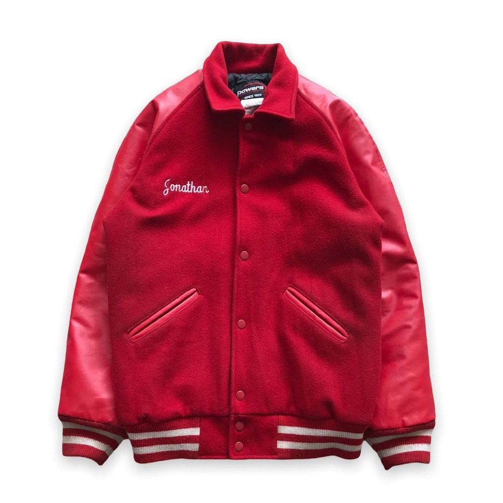 VARSITY POWERS VINTAGE GENUINE LEATHER