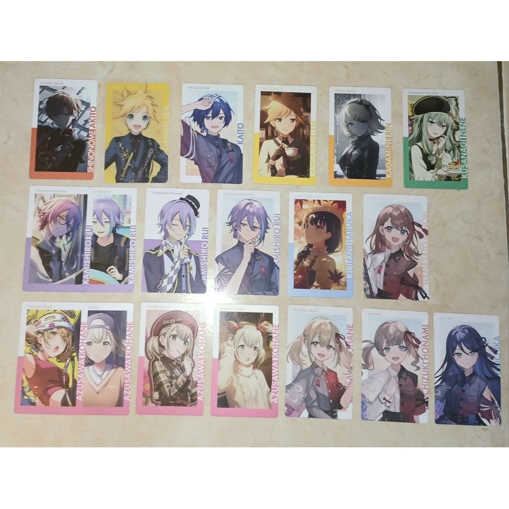 [UPDATE] ePick Card Project Sekai Kagamine Len KAITO Hoshino Ichika Mochizuki Honami Hanataso Minori
