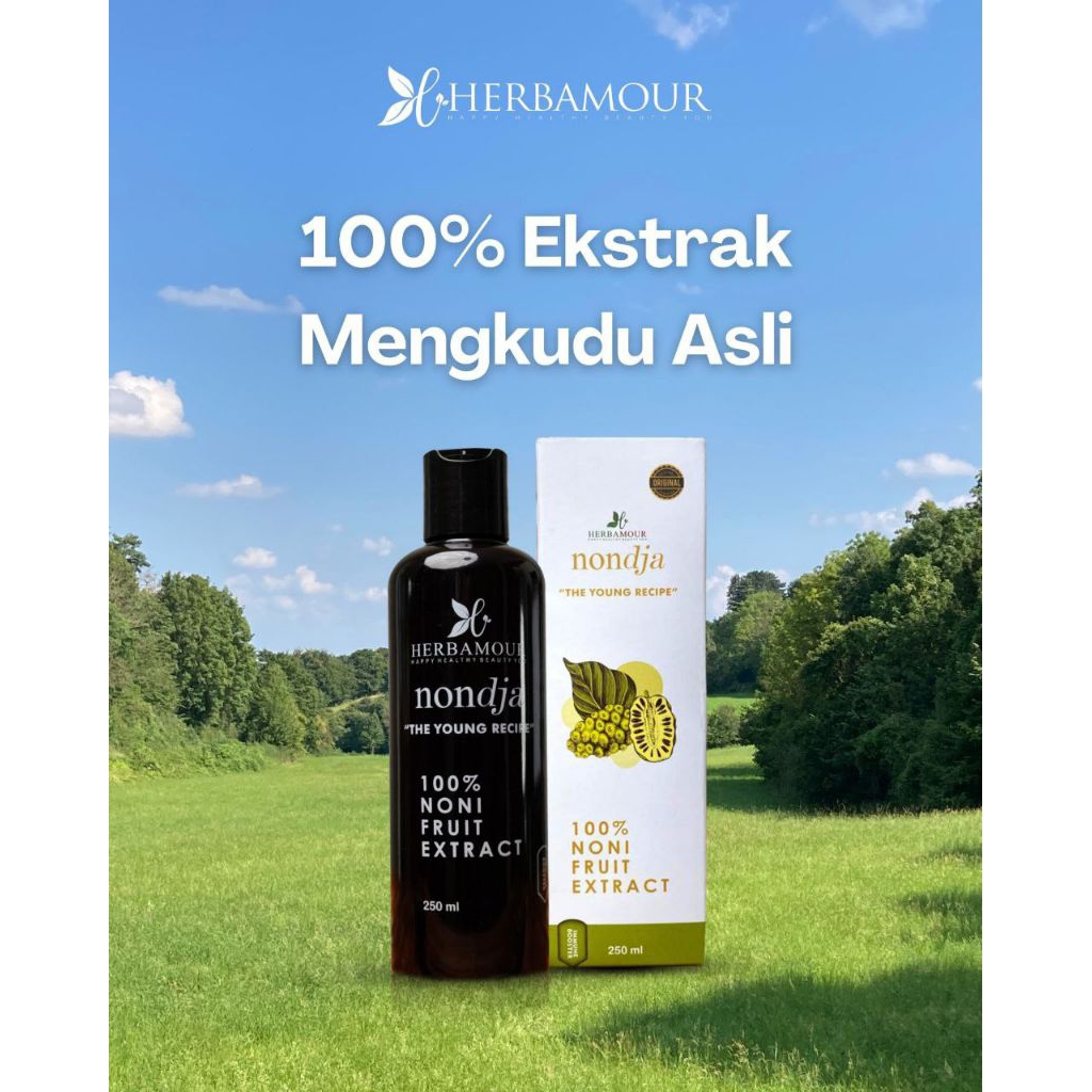 

Nondja by HERBALOV, Minuman Ekstrak Buah Noni/Ekstrak Buah mengkudu/Sari buah noni