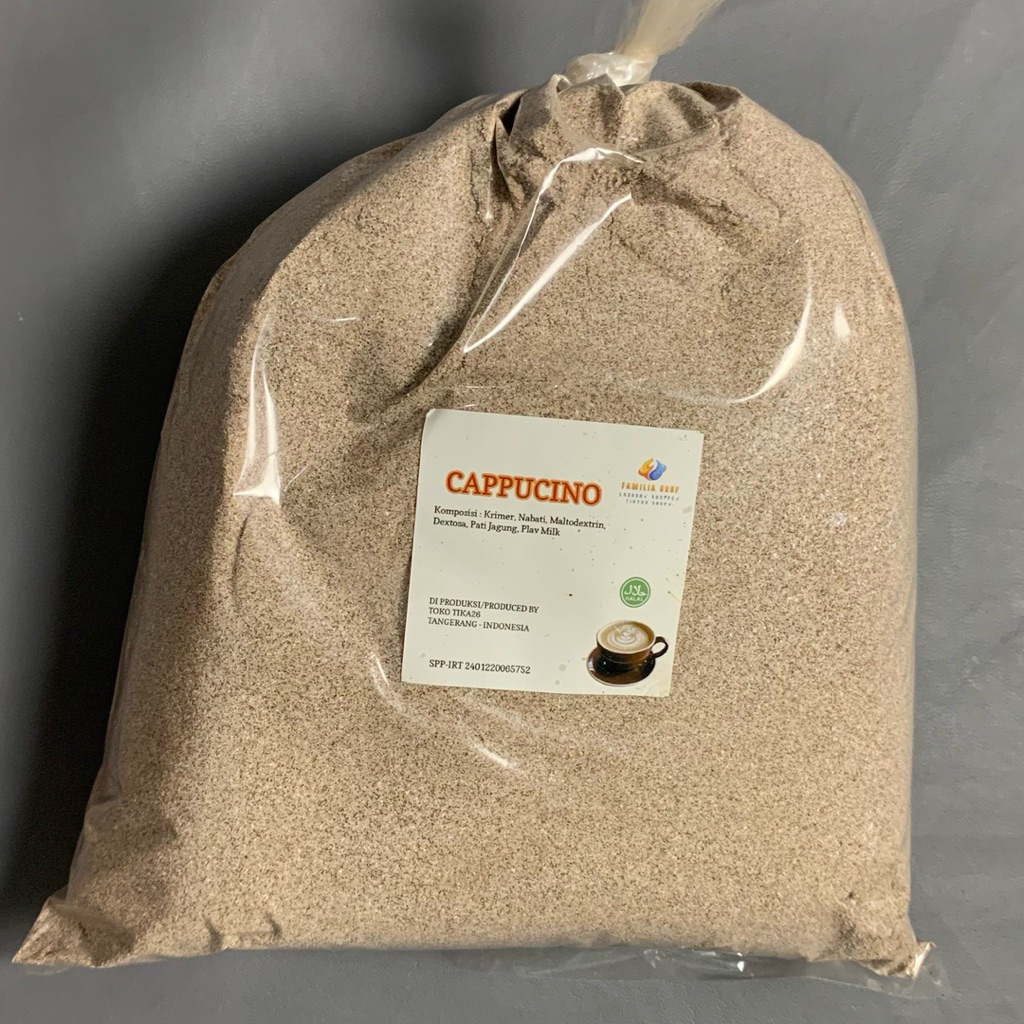 

BUBUK CAPPUCINO CINCAU UNTUK JUALAN ISI 1 KG