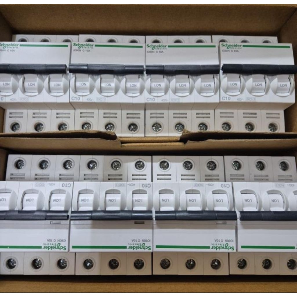 MCB SCHNEIDER IC60N 3P 10A/MCB IC60N 3P 10A SCHNEIDER ORIGINAL