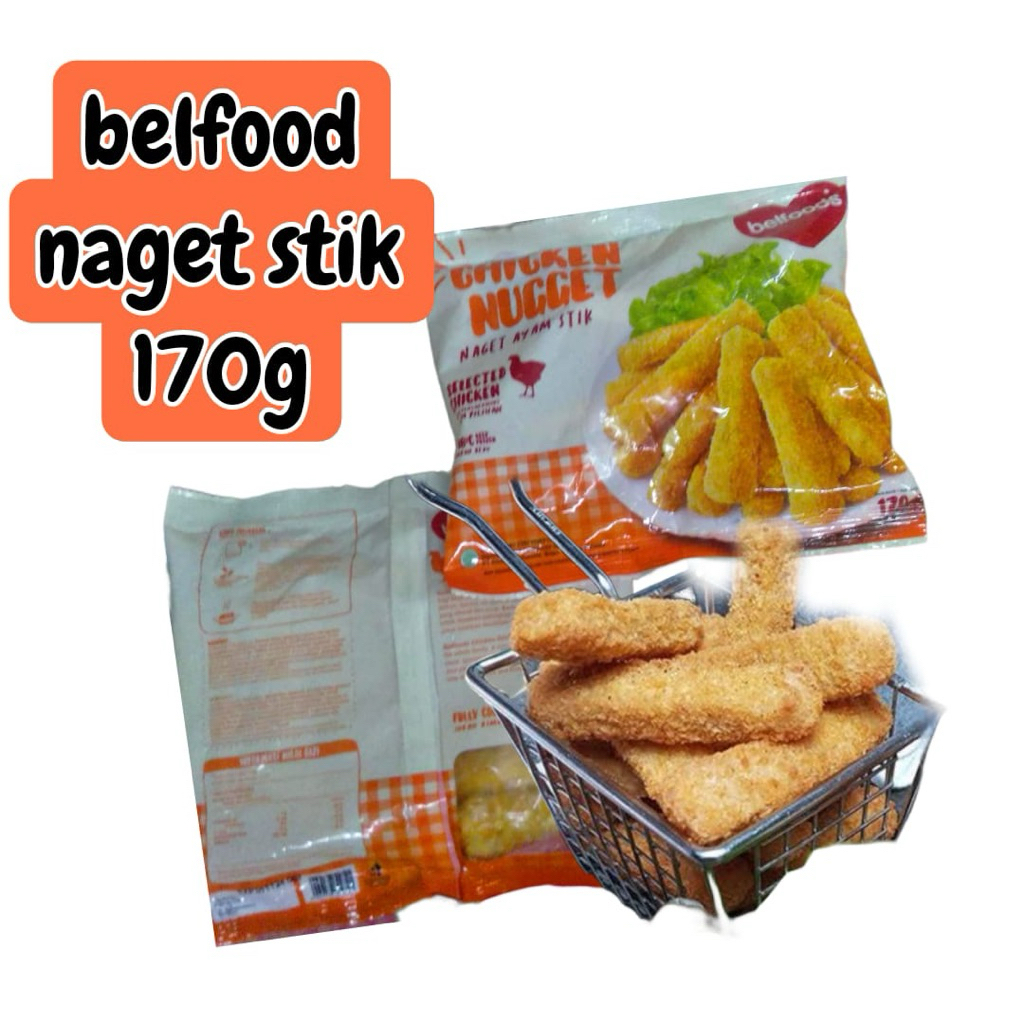 

Belfoods naget ayam stik 170gr