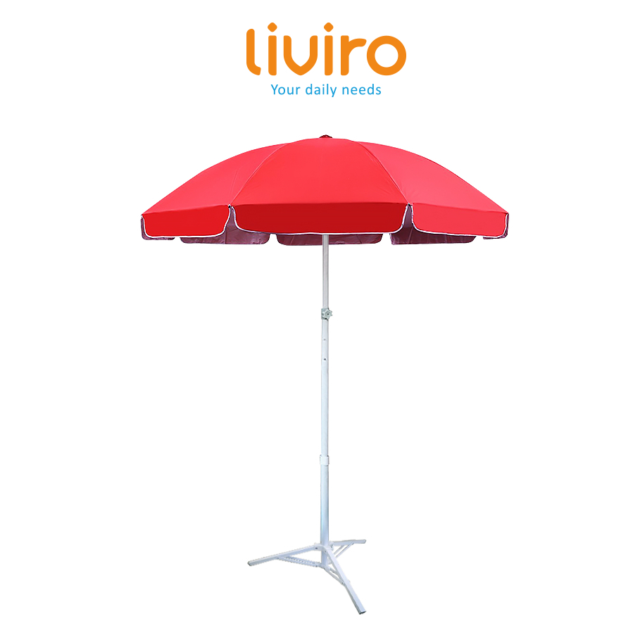 Liviro Payung Jumbo 200cm Payung Tenda Jualan Outdoor Pantai Cafe Anti UV