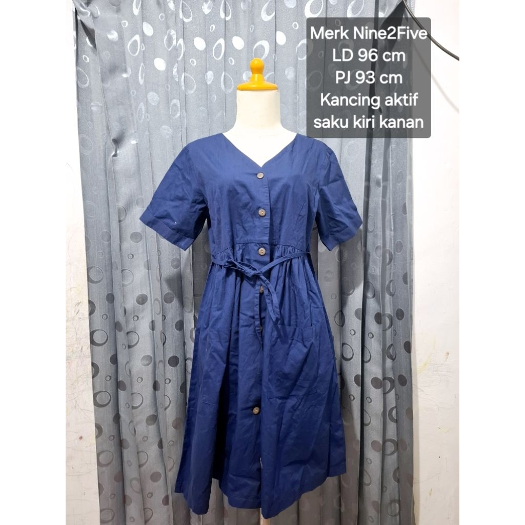 Preloved Dress wanita / Dress Vintage / Dress pesta