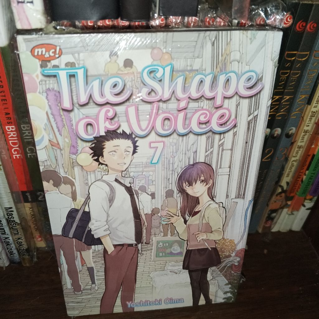 komik the shape of voice volume 7 segel