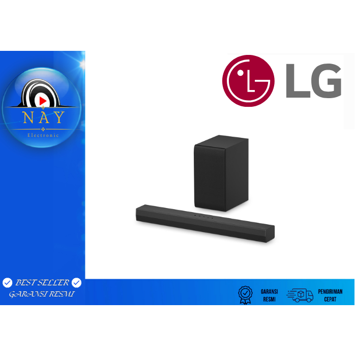 LG S40T Soundbar: Home Theater Speaker with Bluetooth, Black - LG S40T SoundBar Wireless Bluetooth D