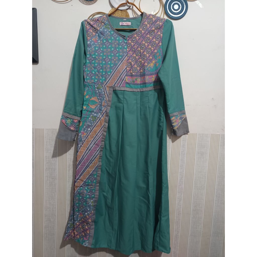 Batik Tunik Green
