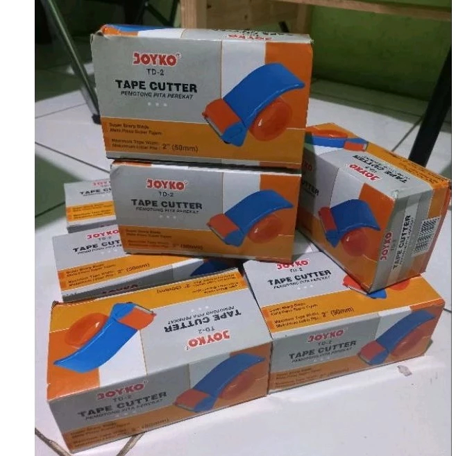 

Tape cutter joyko TD-02 | alat untuk pemotong lakban 2" Joyko | Tape Cutter