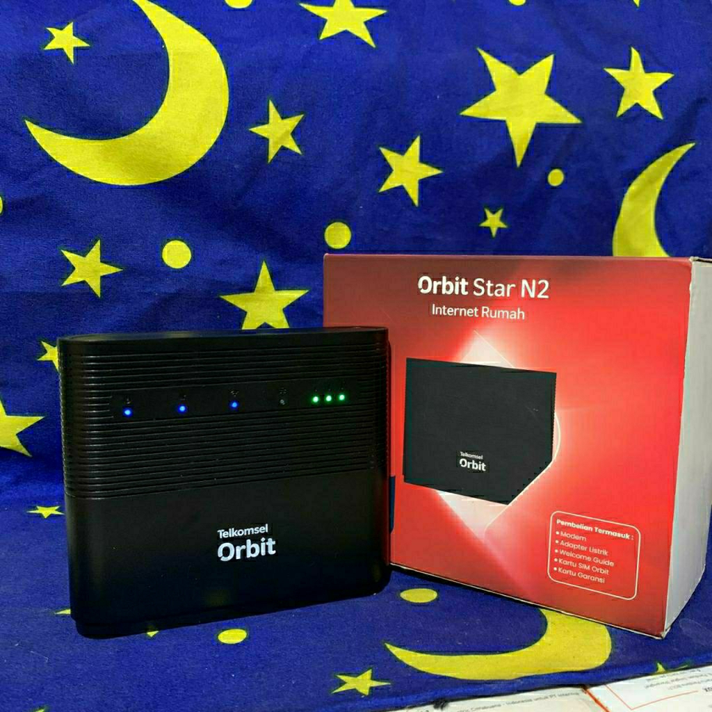 Orbit Star N2 Wifi 4G LTE HKM0128-A T-Sel Only 4G TELKOMSEL Orbit Byu Unlimited