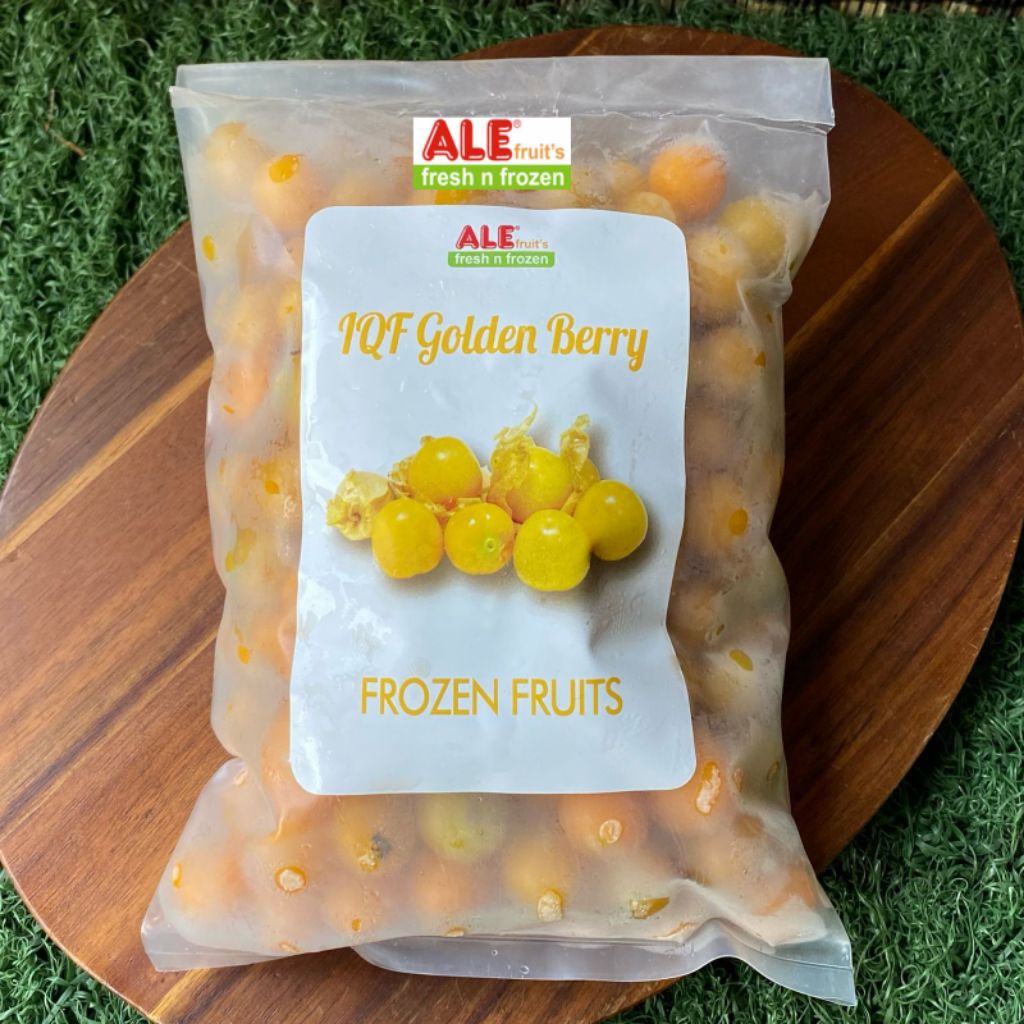 

Buah golden berry(buah beku 500 gram) golden berry beku, golden berry/ciplukan/buah ciplukan