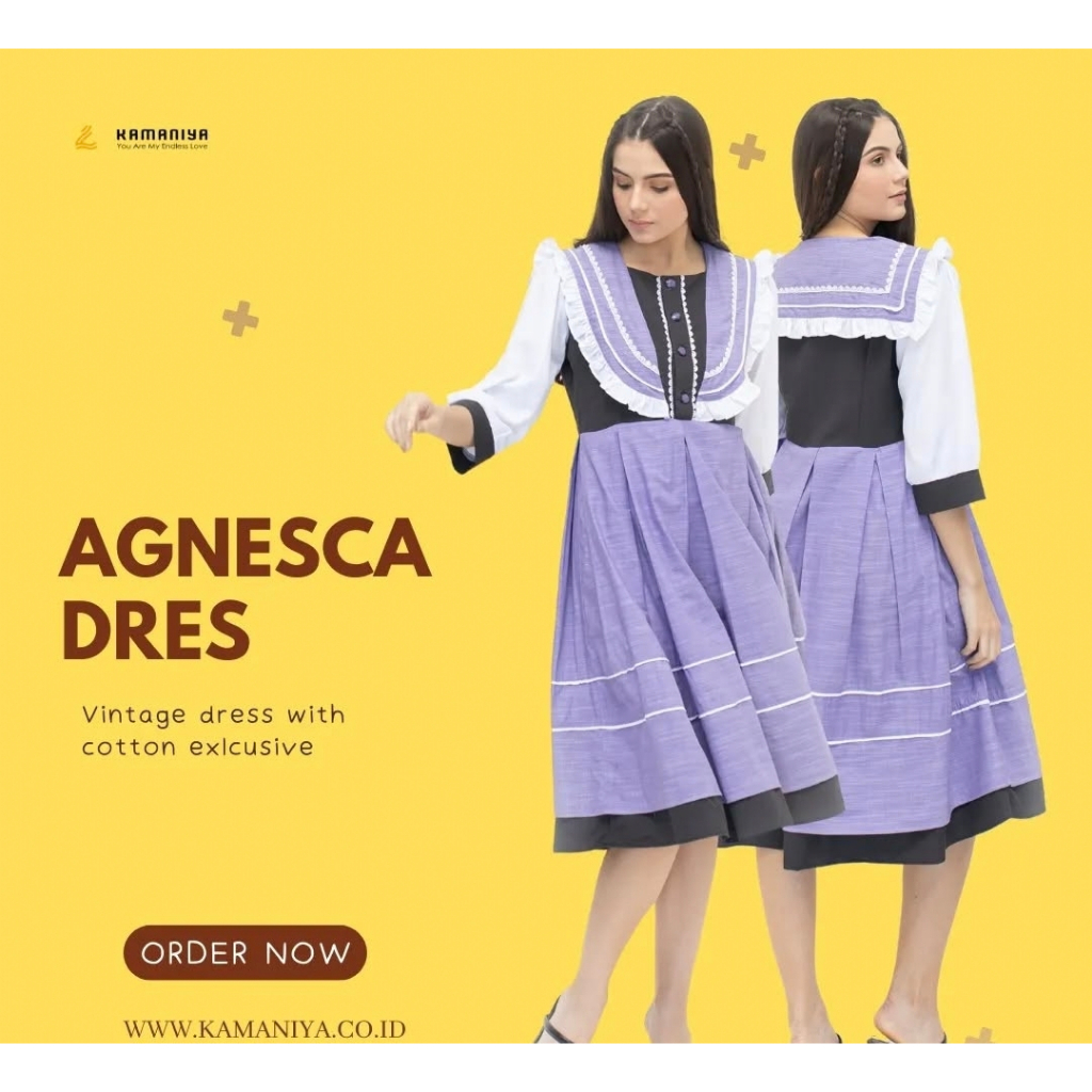 [KAMANIYA] AGNESCA DRESS