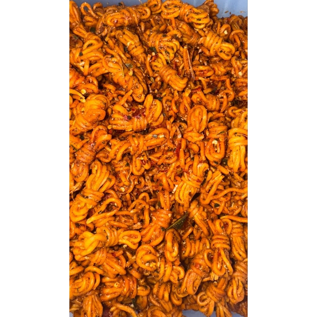 

[SIZE 100GRAM] MIE GULUNG PEDAS DAUN JERUK | PREMIUM ASLI BANGKA