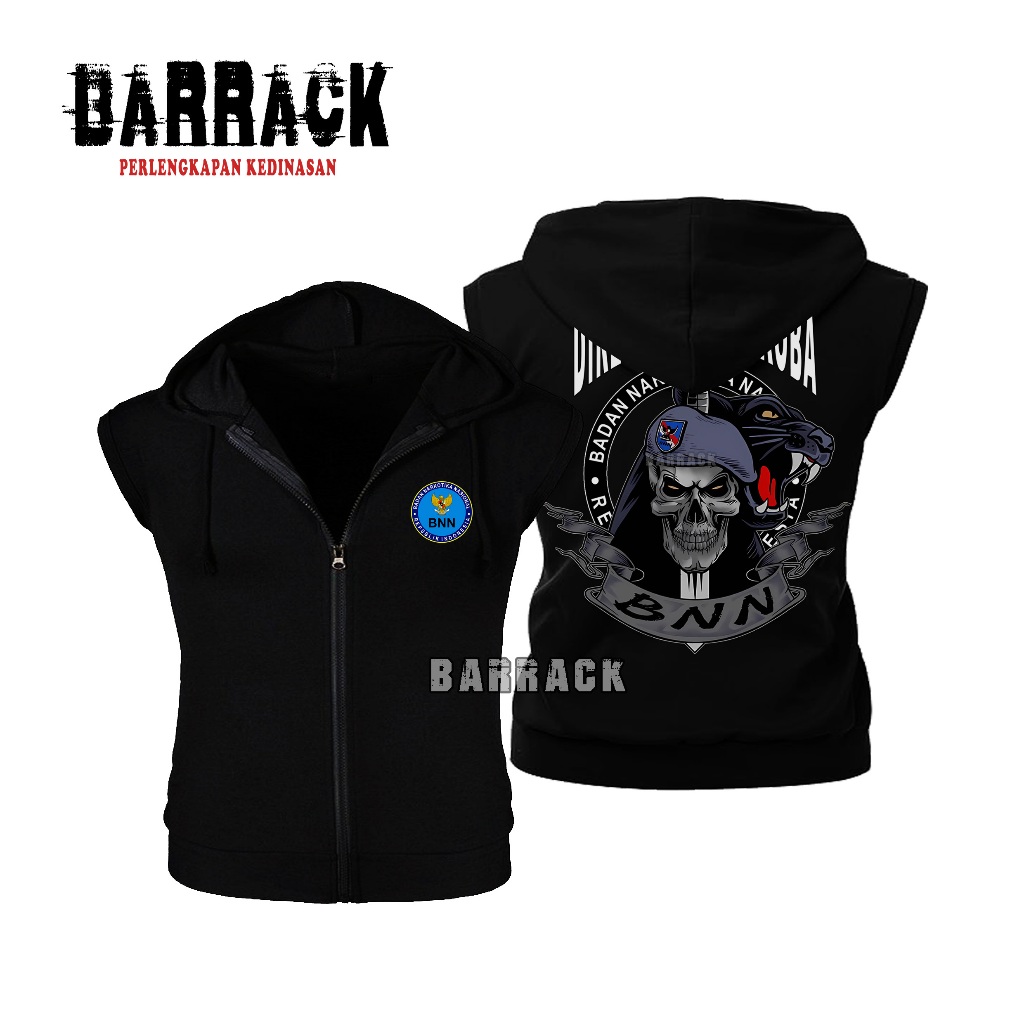 JAKET VEST ZIPPER BNN / CRIME HUNTER / ROMPI VEST ZIPPER BNN