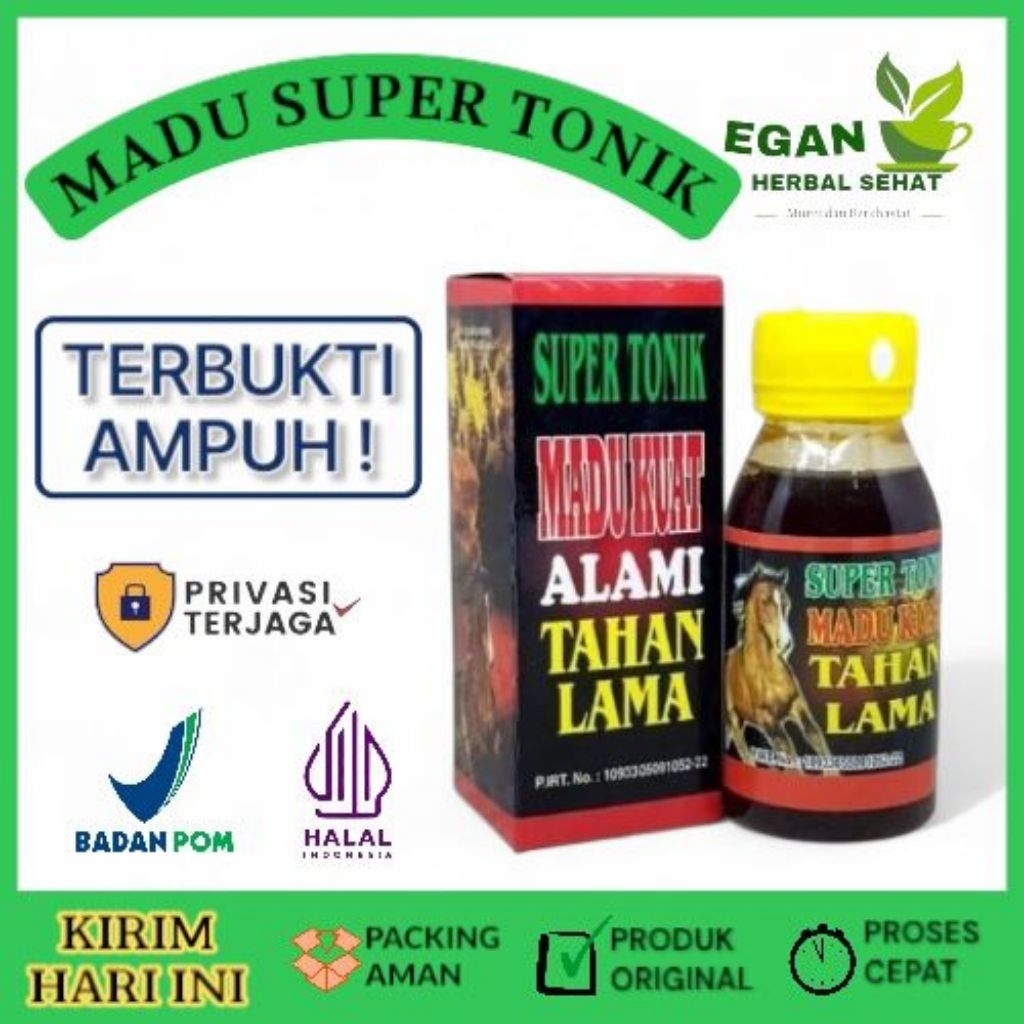

Madu Hitam Super Tonik Minuman Herbal