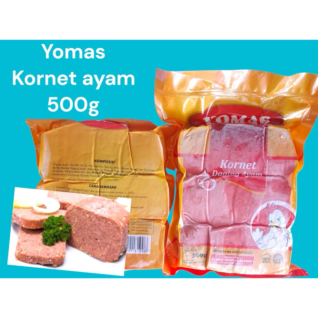 

Yomas kornet ayam 500gr
