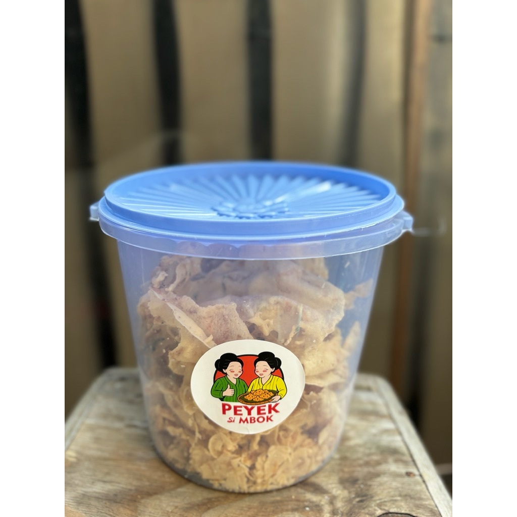 

Peyek Si Mbok // peyek ikan uk.620gr rempeyek gurih