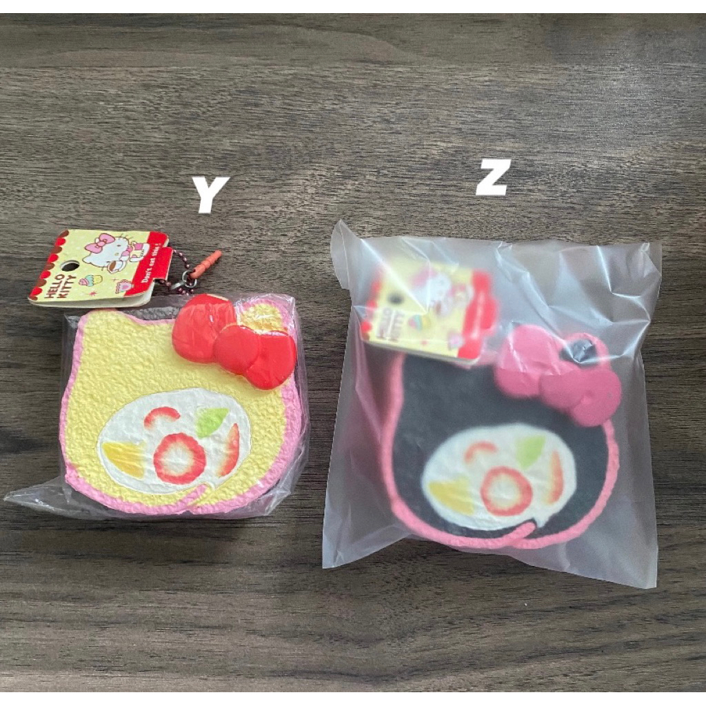HK RARE CAKEROLL // hello kitty squishy donut