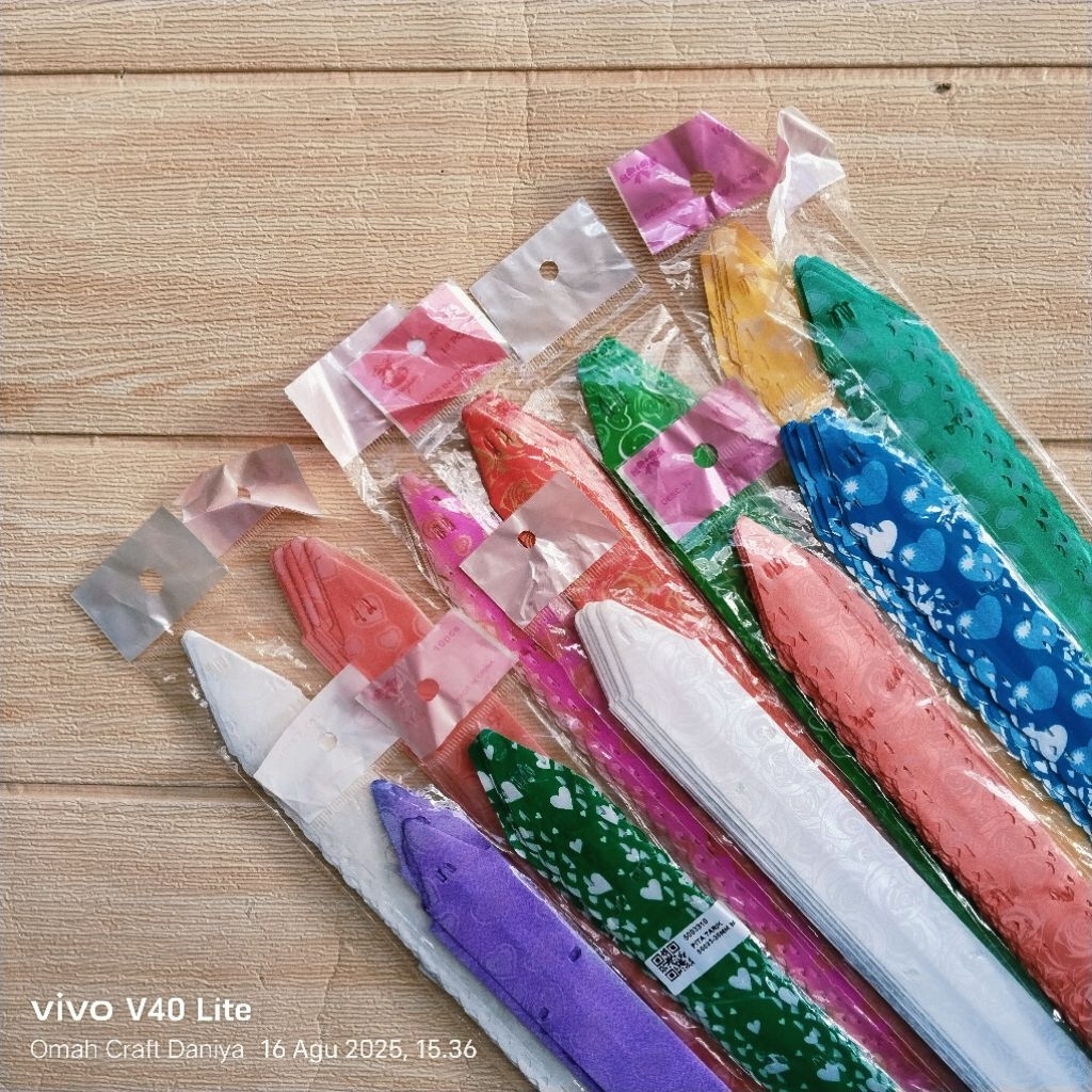 

(10 biji) Pita Tarik Motif Ukuran 3cm x 47cm