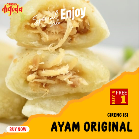 

CIRENG ISIAN AYAM ORIGINAL (TIDAK PEDAS)