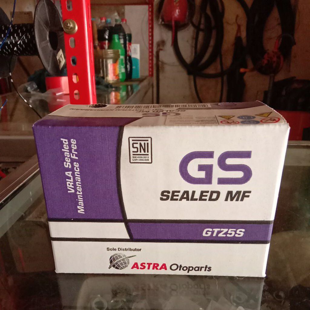 AKI ASTRA GS SEALED MF GTZ5S ORIGINAL 100%